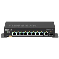 Netgear GSM4210PD-100EUS switch Gestionado L2/L3 Gigabit Ethernet (10/100/1000) Energía sobre Ethernet (PoE) Negro, Interruptor/Conmutador Gestionado, L2/L3, Gigabit Ethernet (10/100/1000), Bidireccional completo (Full duplex), Energía sobre Ethernet (PoE), Montaje en rack