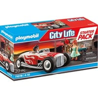 PLAYMOBIL City Life Starter Pack Hot Rod, Juegos de construcción 