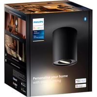 Philips Hue White Ambiance Foco Individual Pillar, Luz de LED negro