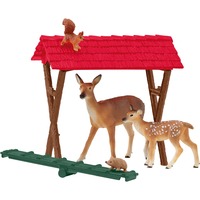Schleich FARM WORLD 42658 set de juguetes, Muñecos Farm, Farm animals / farm toys, Forest, 3 año(s), Multicolor