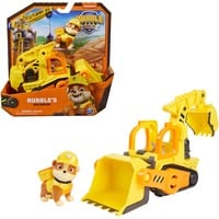 Spin Master Rubble & Crew - Pack Tractor Excavadora y Figura Rubble - Patrulla Canina Juguetes - Juguetes Niños 3 años + - Regalos Niño 3 años +, Vehículo de juguete Rubble & Crew - Pack Tractor Excavadora y Figura Rubble - Patrulla Canina Juguetes - Juguetes Niños 3 años + - Regalos Niño 3 años +, Buldócer, 3 año(s), Plástico, Negro, Naranja, Amarillo