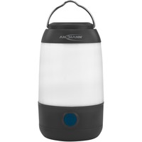 Ansmann Mini linterna de camping, Luz de LED negro