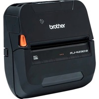 Brother RJ-4230B impresora de recibos 203 x 203 DPI Inalámbrico y alámbrico Térmica directa Impresora portátil, Impresora de tickets negro, Térmica directa, Impresora portátil, 203 x 203 DPI, 5 ips, 127 mm/s, 5,8 cm