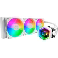 Cooler Master MasterLiquid 360 Core II ARGB White, Refrigeración por agua blanco