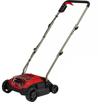 EINHELL Power X-Change aireador y soplador a batería GC-SC 18/28 DS Li-Solo, 18Volt, Escarificador rojo/Negro