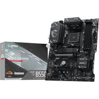 MSI B550 GAMING, Placa base negro/Plateado