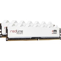 Mushkin Redline módulo de memoria 64 GB 2 x 32 GB DDR4 3200 MHz, Memoria RAM blanco, 64 GB, 2 x 32 GB, DDR4, 3200 MHz, 288-pin DIMM, Blanco