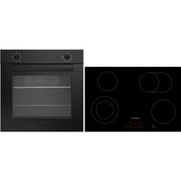 Respekta 15110000000726, Juego de cocina negro