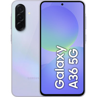 Samsung Galaxy A36 5G, Móvil lila, 17 cm (6.7"), 8 GB, 256 GB, 50 MP, Android 15, Lavanda