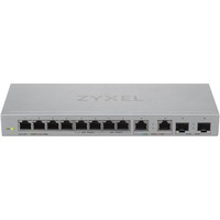 Zyxel XGS1010-12-ZZ0102F switch No administrado Gigabit Ethernet (10/100/1000) Gris, Interruptor/Conmutador No administrado, Gigabit Ethernet (10/100/1000), Bidireccional completo (Full duplex)
