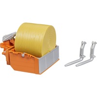 bruder Caja cargadora y horquillas para tractor, Automóvil de construcción 