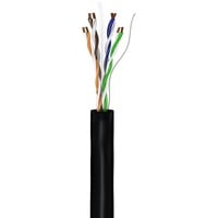goobay Cable de red exterior Cat.6 U/UTP negro