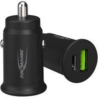 Ansmann In-Car-Charger CC230PD, Cargador negro