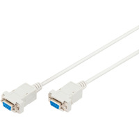 Digitus Cable de conexión Null-Modem beige