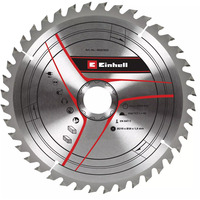 EINHELL Disco de sierra circular de corte fino HM, Ø 210 x 30mm, 1,8mm, 40 dientes, Hoja de sierra 