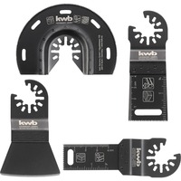 EINHELL Juego de herramientas múltiples, 4 piezas, Juego de hojas de sierra  