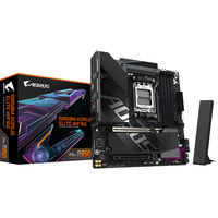 GIGABYTE B850M A ELT WF6E, Placa base negro