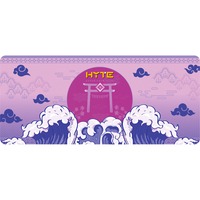 HYTE Alfombrilla de escritorio "Eternity", Almohadilla de ratón para juegos lila/Multi color