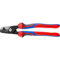 KNIPEX 95 12 225, Alicates de corte rojo/Azul