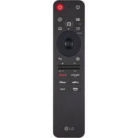 LG Magic Remote Fernbedienung MR25GA.AEU, Mando a distancia negro