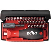 Wiha Juego de puntas Collector Standard, 25 mm, 32 piezas, Conjuntos de bits negro/Rojo