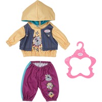 ZAPF Creation Outfit with Hoody, Accesorios para muñecas BABY born Outfit with Hoody, Juego de ropita para muñeca, 3 año(s), 191,25 g