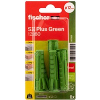 fischer SX Plus Green 12x60 K 6, 567868, Pasador verde