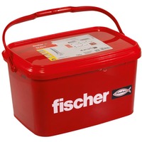 fischer Tacos SX Plus 10x50 en cubo, Pasador gris claro