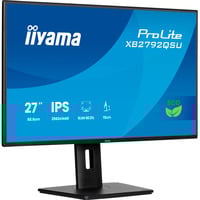 iiyama ProLite XB2792QSU-B1 pantalla para PC 68,6 cm (27") 2560 x 1440 Pixeles Quad HD LED Negro, Monitor LED negro (mate), 68,6 cm (27"), 2560 x 1440 Pixeles, Quad HD, LED, 3 ms, Negro