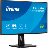 iiyama ProLite XB2792QSU-B1 pantalla para PC 68,6 cm (27") 2560 x 1440 Pixeles Quad HD Negro, Monitor LED negro (mate), 68,6 cm (27"), 2560 x 1440 Pixeles, Quad HD, 3 ms, Negro