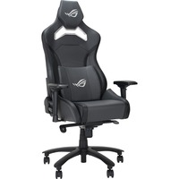 ASUS ROG CHARIOT X CORE Silla para videojuegos universal Asiento acolchado Negro, Gris, Asientos de juego gris/Negro, Silla para videojuegos universal, 136 kg, Asiento acolchado, Respaldo acolchado tapizado, 160 cm, 190 cm