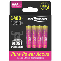 Ansmann 1311-0034, Batería rosa/Amarillo