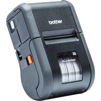 Brother RJ-2150 impresora de recibos 203 x 203 DPI Inalámbrico y alámbrico Térmica directa Impresora portátil, Impresora de tickets negro, Térmica directa, Impresora portátil, 203 x 203 DPI, 6 ips, 152 mm/s, 6 cm