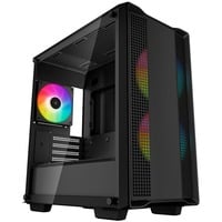 DeepCool CC360 ARGB, Cajas de torre negro