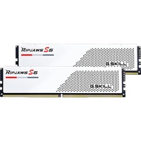 G.Skill Ripjaws S5 / F5-6000J3040F16GX2-RS5W módulo de memoria 32 GB 2 x 16 GB DDR5, Memoria RAM blanco, 32 GB, 2 x 16 GB, DDR5, 288-pin DIMM, Blanco