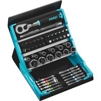 Hazet Juego de puntas SmartCase 2200SC-2, 50 piezas, Conjuntos de bits negro/Azul