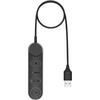Jabra Engage 50 II Link, USB C/A, UC, Auriculares con micrófono negro
