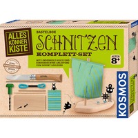 KOSMOS Schnitzen Komplett-Set, Manualidades Kit de experimentos, 8 año(s), Multicolor