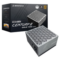 Montech MONTECH Century II 1050w Gold, Fuente de alimentación de PC plateado
