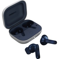 Motorola Moto Buds Auriculares Inalámbrico Dentro de oído Llamadas/Música/Deporte/Uso diario Bluetooth Azul, Auriculares con micrófono azul oscuro, Inalámbrico, Llamadas/Música/Deporte/Uso diario, Auriculares, Azul
