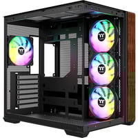 Thermaltake View 380 WS ARGB, Cajas de torre negro/Madera