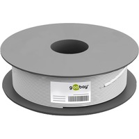 goobay Cable de red Cat.6, U/UTP blanco