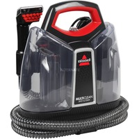 Bissell Multiclean Spot & Stain Aspiradora de tambor Seca y húmeda 330 W Sin bolsa, Aspiradora en húmedo y en seco negro, 330 W, Aspiradora de tambor, Seca y húmeda, Sin bolsa, Filtrado por agua, 74,04 dB