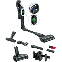 Bosch BCS1041WAC aspiradora de pie y escoba eléctrica Aspiradora escoba Batería Secar HEPA Sin bolsa 0,4 L 23,5 W Negro, Blanco 4 Ah, Aspirador vertical negro/blanco, Aspiradora escoba, Sin bolsa, Negro, Blanco, 0,4 L, Secar, HEPA