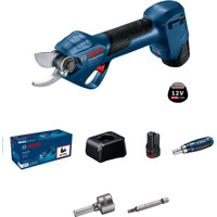 Bosch GGP 12V-25, 06008D8100, Tijeras de podar azul/Negro