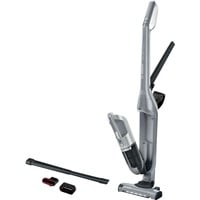 Bosch Serie 4 BBH3K2801 aspiradora de pie y escoba eléctrica Aspiradora escoba 2 en 1 Batería Secar Sin bolsa Plata, Aspirador vertical plateado, Aspiradora escoba 2 en 1, Sin bolsa, Plata, Secar, Filtrado, Batería