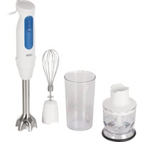 Braun Stabmixer MultiQuick 3 MQ30202M, Batidora de mano blanco/Azul