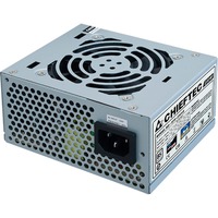 Chieftec SFX-250VS unidad de fuente de alimentación 250 W 20+4 pin ATX Plata, Fuente de alimentación de PC gris, 250 W, 230 V, 50 Hz, 3 A, Activo, 80 W