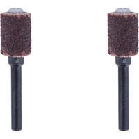 Dremel Cinta abrasiva Ø 6,4 mm, grano 60, con vástago de lijado, Banda de lijado 