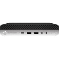 HP EliteDesk 800 G4 MP Reacondicionado, Mini-PC  negro/Plateado